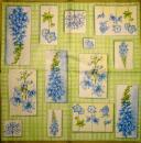 039 Hydrangeas - 3-ply (blue) - Ihr